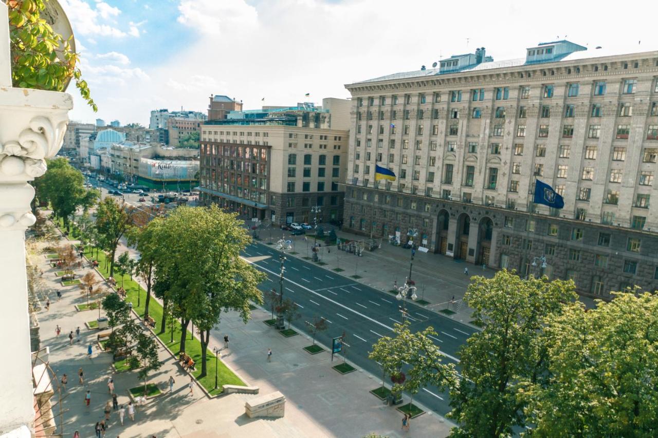 Apartments Rentals Ukraine On Kreshchatik Kiev Luaran gambar