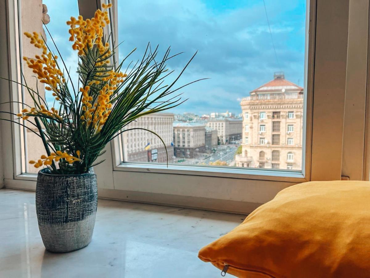 Apartments Rentals Ukraine On Kreshchatik Kiev Luaran gambar