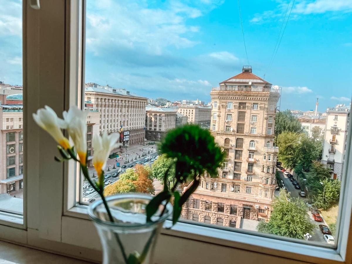 Apartments Rentals Ukraine On Kreshchatik Kiev Luaran gambar